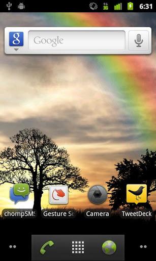 Sun Rise Free Live Wallpaper - Image screenshot of android app