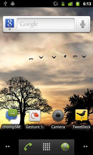 Sun Rise Free Live Wallpaper - Image screenshot of android app