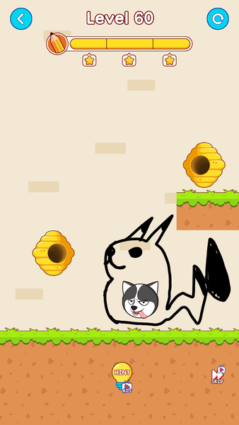 Husky Rescue: Save Dog Puzzle - Gameplay image of android game
