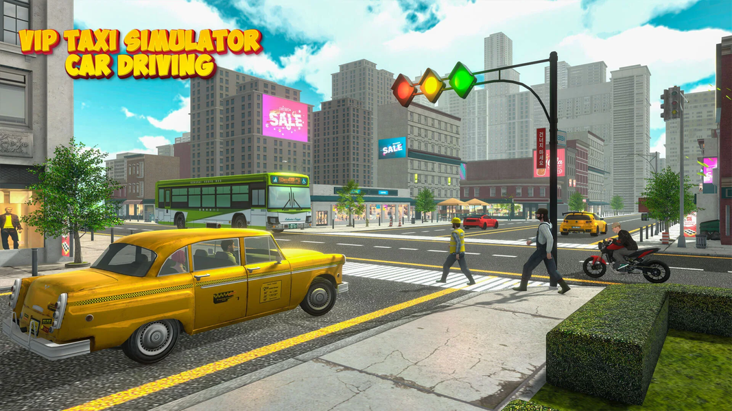 Grand Taxi Driving ۳D Game - عکس برنامه موبایلی اندروید