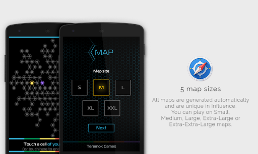 Influence - Gameplay image of android game
