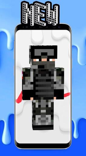 Skin SWAT for Minecraft - Image screenshot of android app