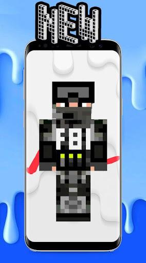 Skin SWAT for Minecraft - Image screenshot of android app