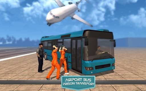 Airport Bus Prison Transport - عکس بازی موبایلی اندروید