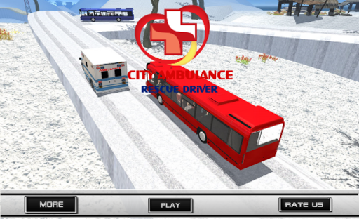 City Ambulance Rescue Driver - عکس بازی موبایلی اندروید