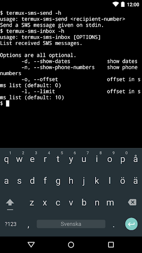 Termux:API - Image screenshot of android app