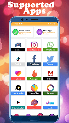 All In One Status Saver - عکس برنامه موبایلی اندروید