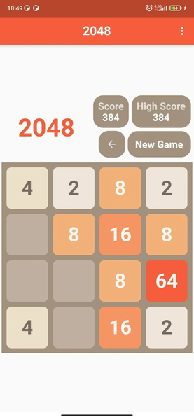 2048 Number Puzzle Game - Image screenshot of android app