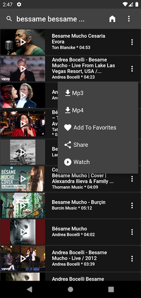 MusicaMila Music Downloader - Image screenshot of android app