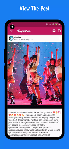 Reposthem Repost for Instagram - عکس برنامه موبایلی اندروید