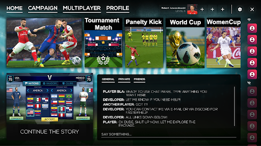 Dream Champions League Soccer - عکس برنامه موبایلی اندروید