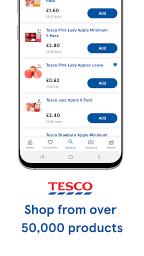 Tesco Grocery & Clubcard - عکس برنامه موبایلی اندروید