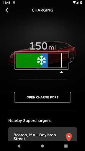 Tesla - Image screenshot of android app