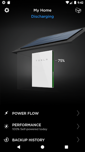 Tesla - Image screenshot of android app