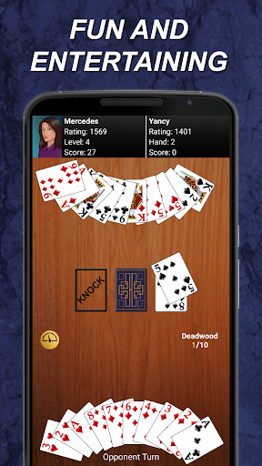 Gin Rummy - Gameplay image of android game