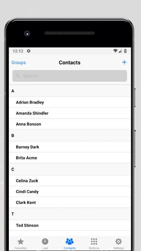 Dialer IOS12 style - Image screenshot of android app