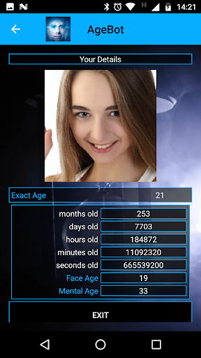 How old am I? Face age app - عکس برنامه موبایلی اندروید