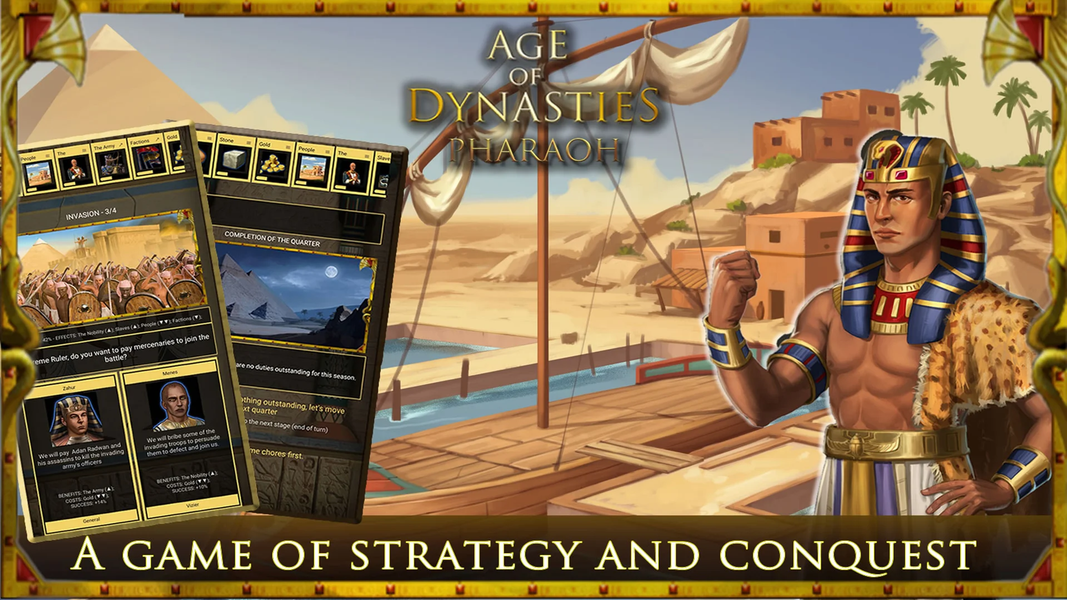 AoD Pharaoh Egypt Civilization - Gameplay image of android game