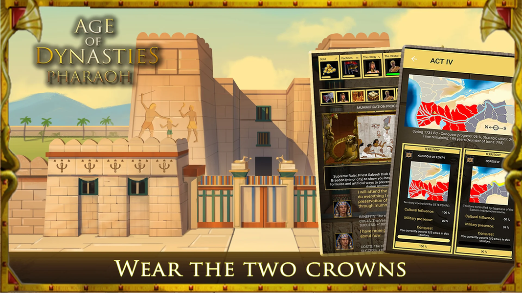 AoD Pharaoh Egypt Civilization - عکس بازی موبایلی اندروید