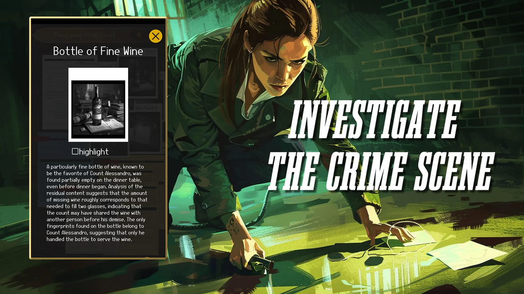 Detective Stories: CrimeBot 2 - Gameplay image of android game