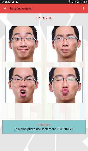 Am I pretty? Facial Beauty Analysis - Image screenshot of android app