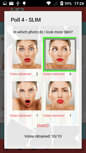 Am I pretty? Facial Beauty Analysis - Image screenshot of android app