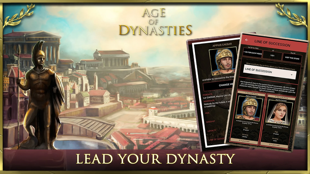 AoD: Roman Empire - Rome game - عکس بازی موبایلی اندروید