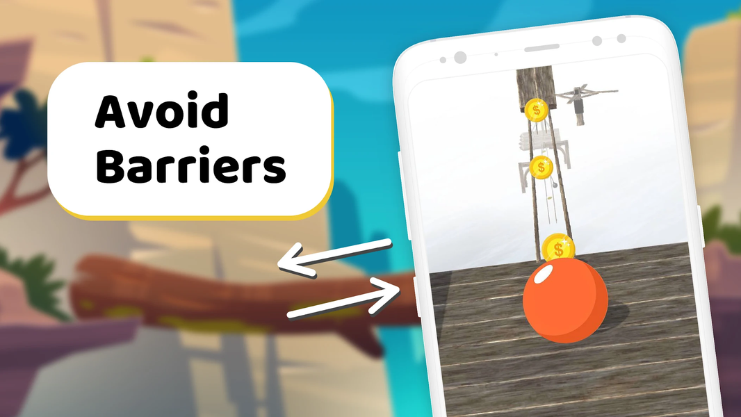 Ball's way - Gameplay image of android game