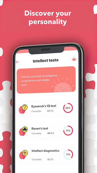 Personality Tests, Trauma Test - عکس برنامه موبایلی اندروید