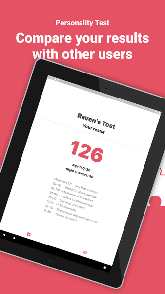Personality Tests, Trauma Test - عکس برنامه موبایلی اندروید