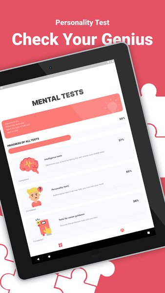 Personality Tests, Trauma Test - عکس برنامه موبایلی اندروید