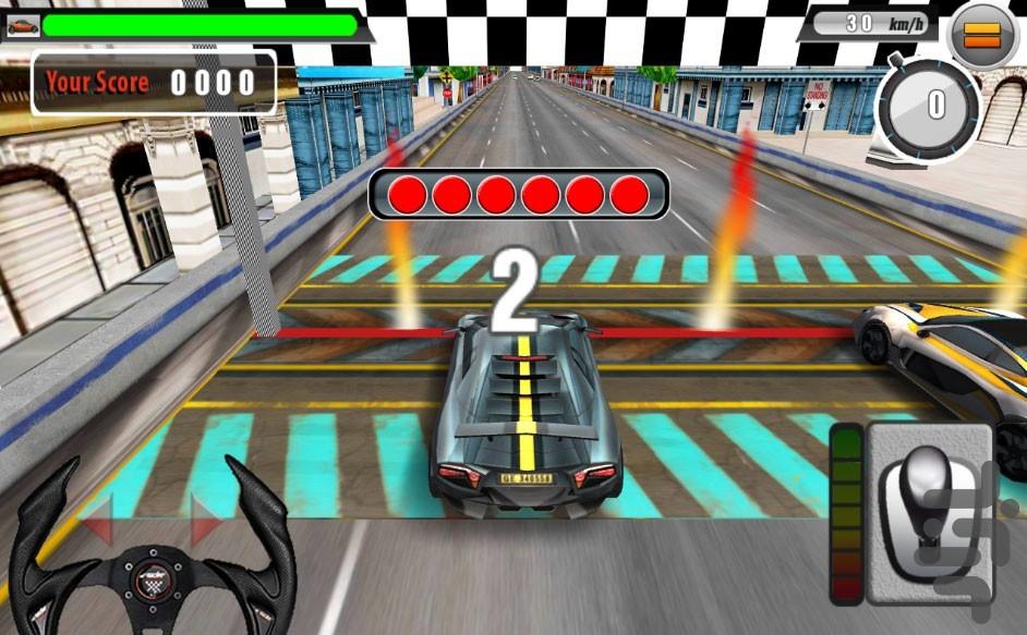 سرعت و سبقت 2 - Gameplay image of android game