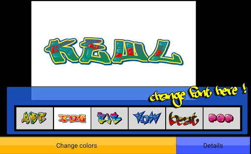 Graffiti Maker - Image screenshot of android app