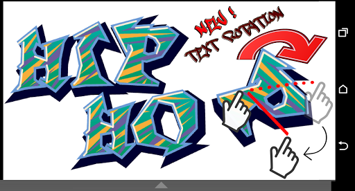 Graffiti Maker - Image screenshot of android app