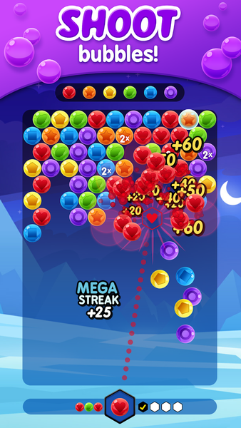 Bubble Cube 2: Single Player ( - Gameplay image of android game