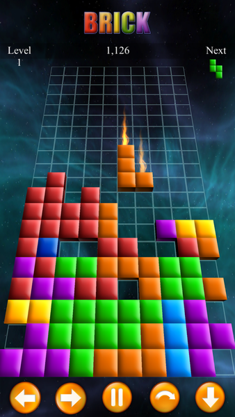 Brick Classic 3D - Gameplay image of android game