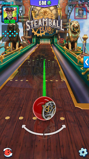 Bowling Crew — 3D bowling game - Gameplay image of android game
