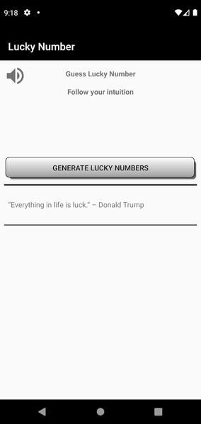 Lucky Number - Gameplay image of android game