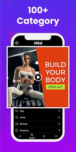 Vidsi: Promo Video Maker - عکس برنامه موبایلی اندروید