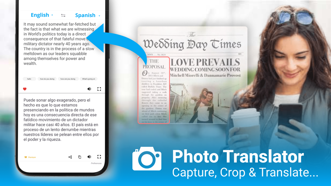 Translate Language Translator - عکس برنامه موبایلی اندروید