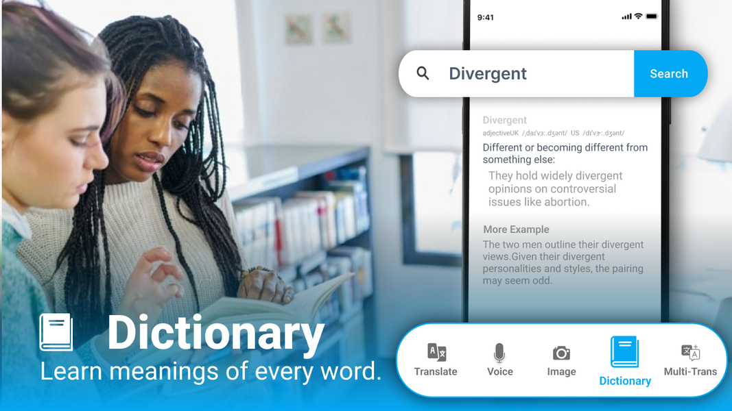 Translate Language Translator - عکس برنامه موبایلی اندروید