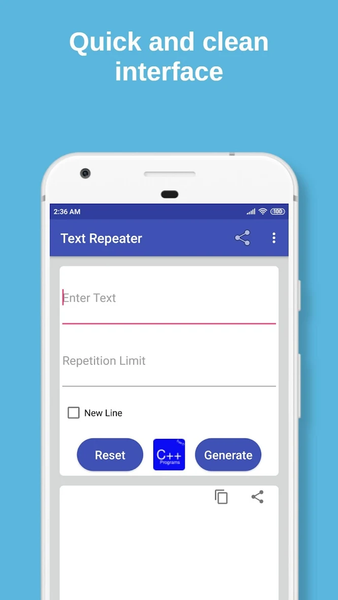 Text Repeater - عکس برنامه موبایلی اندروید