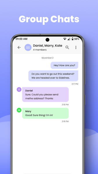 Messenger Chat Home - عکس برنامه موبایلی اندروید