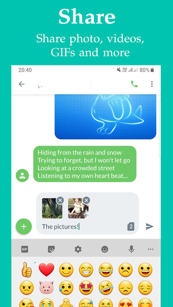Messages: SMS & MMS - Image screenshot of android app