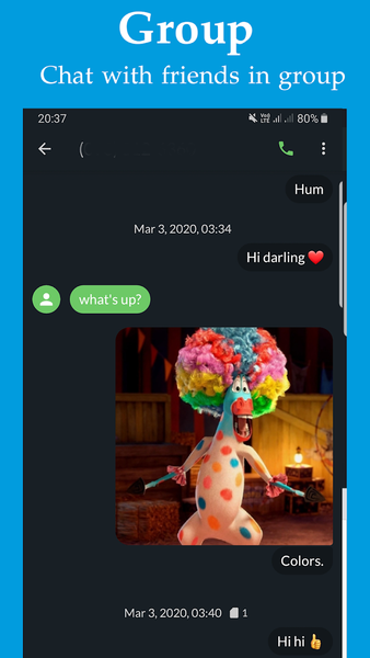 Messages: SMS & MMS - Image screenshot of android app