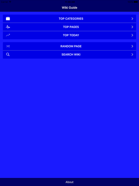 LITE GUIDE Simple English Wiki - Image screenshot of android app