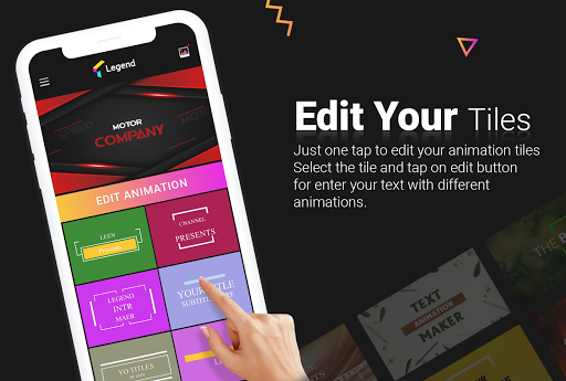 Legend - Video Intro Maker - عکس برنامه موبایلی اندروید