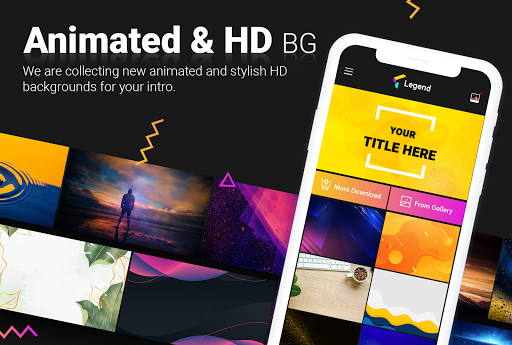 Legend - Video Intro Maker - عکس برنامه موبایلی اندروید