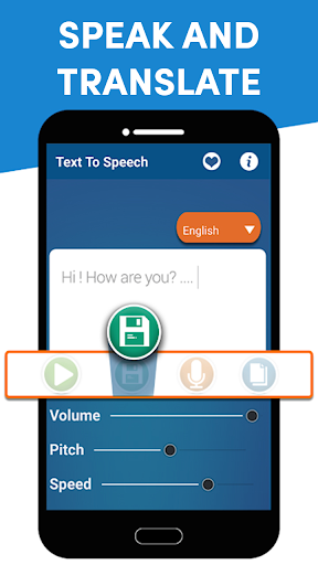 Text to Speech TTS_Text Reader - عکس برنامه موبایلی اندروید
