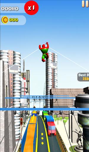 Subway Spider Swing - عکس بازی موبایلی اندروید